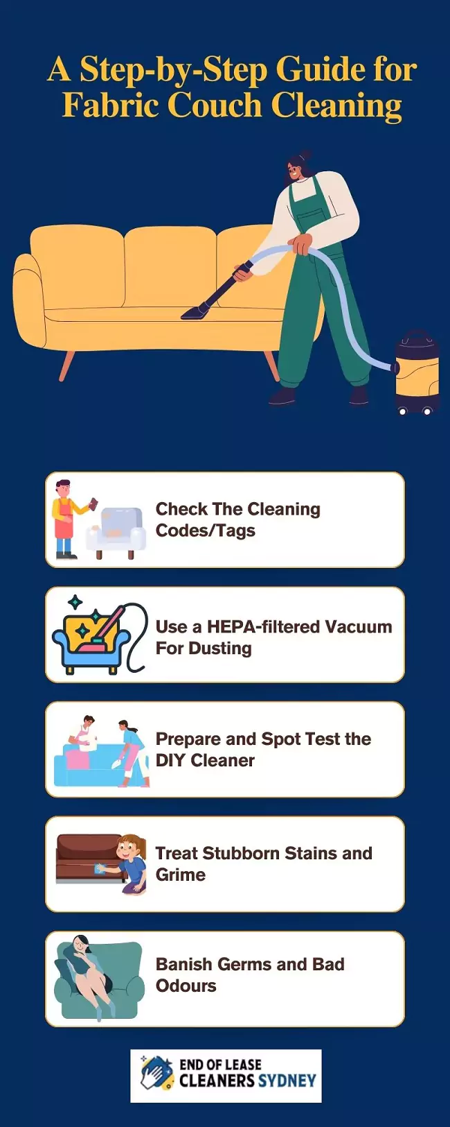 tips for cleaning a couch perfectly