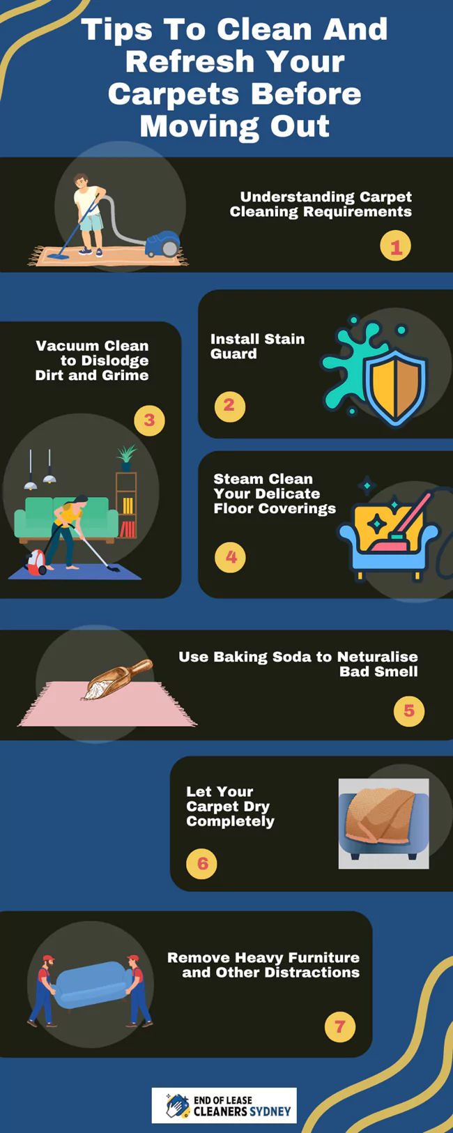 Tips To Clean And Deodorise Carpets Before Moving Out