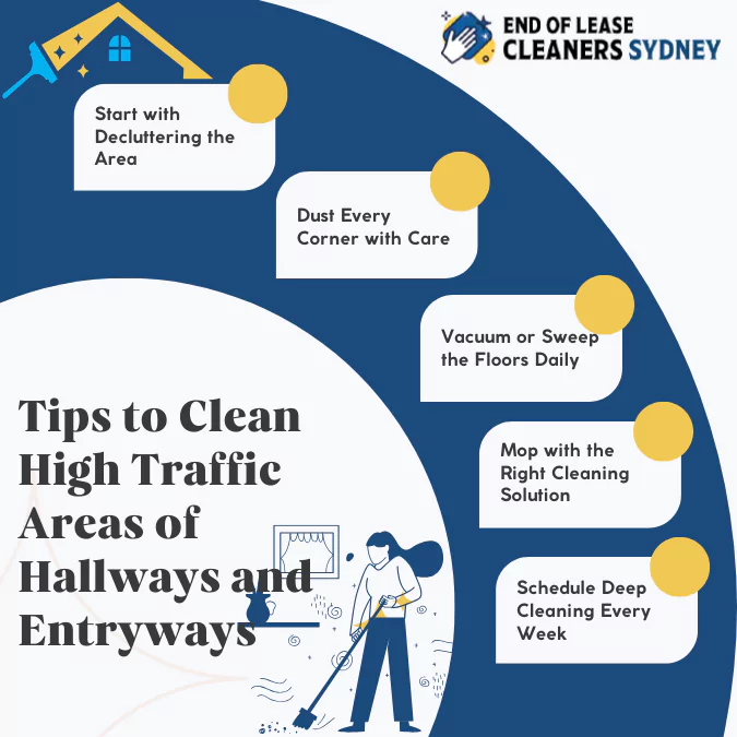 tips to Clean High Traffic Areas in home