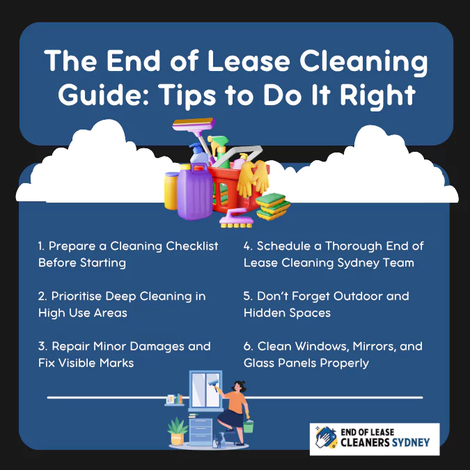 Quick Guide to End of Lease Cleaning
