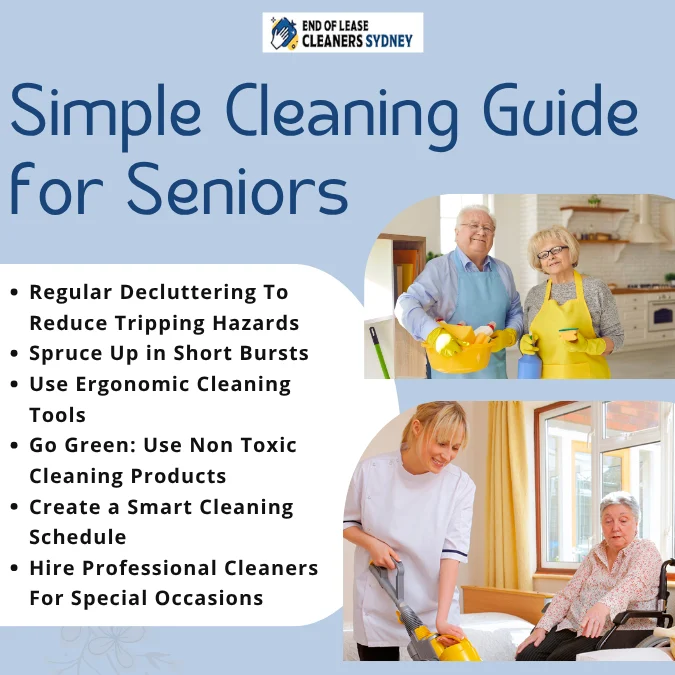 Simple Cleaning Guide for Seniors