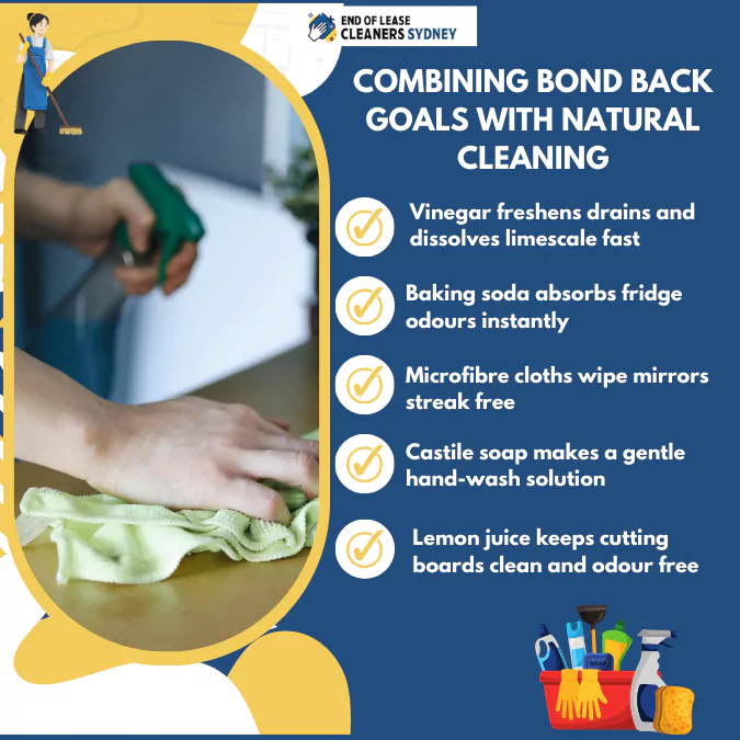 Combining Bond Back Goals with Natural Cleaning