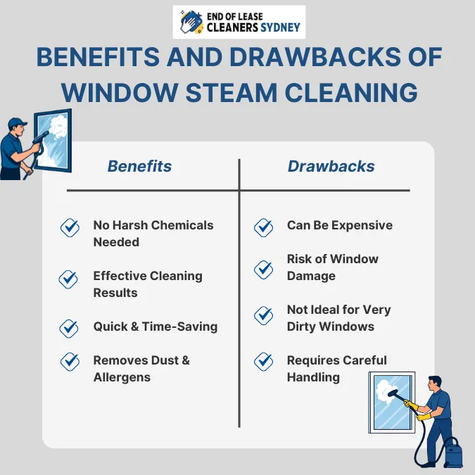 Benefits and Drawbacks of Window Steam Cleaning