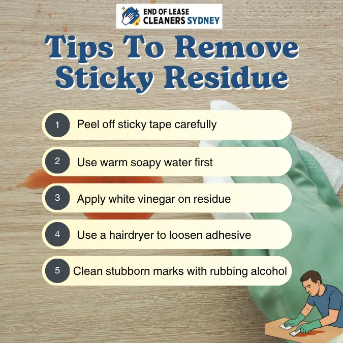 Tips To Remove Sticky Residue